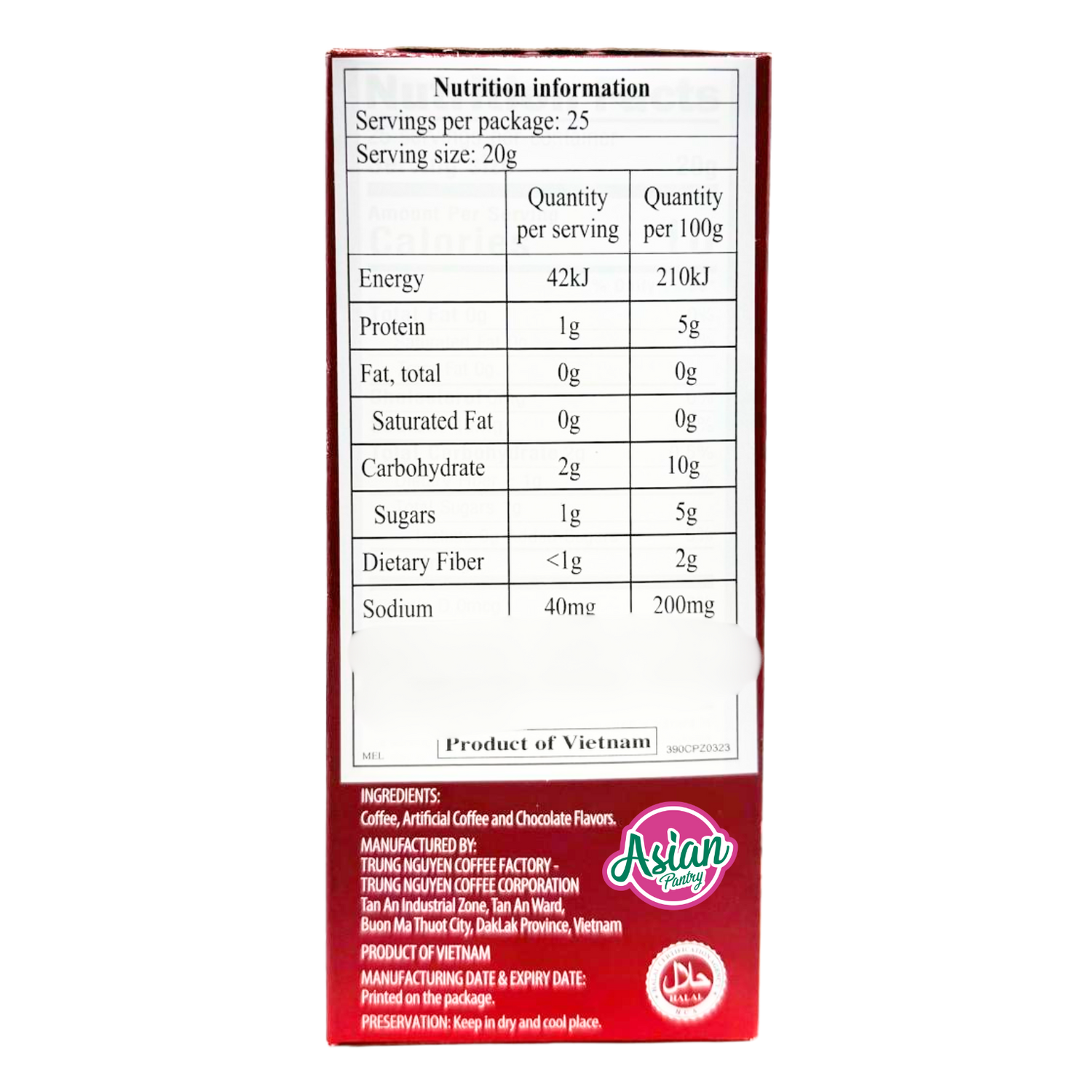 Blend Kopi Gourmet Trung Nguyen 500g