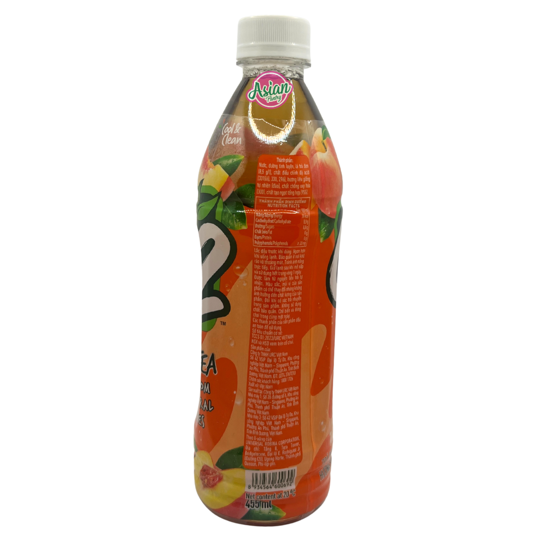 C2 Green Tea Black Tea Peach flavour 455ml