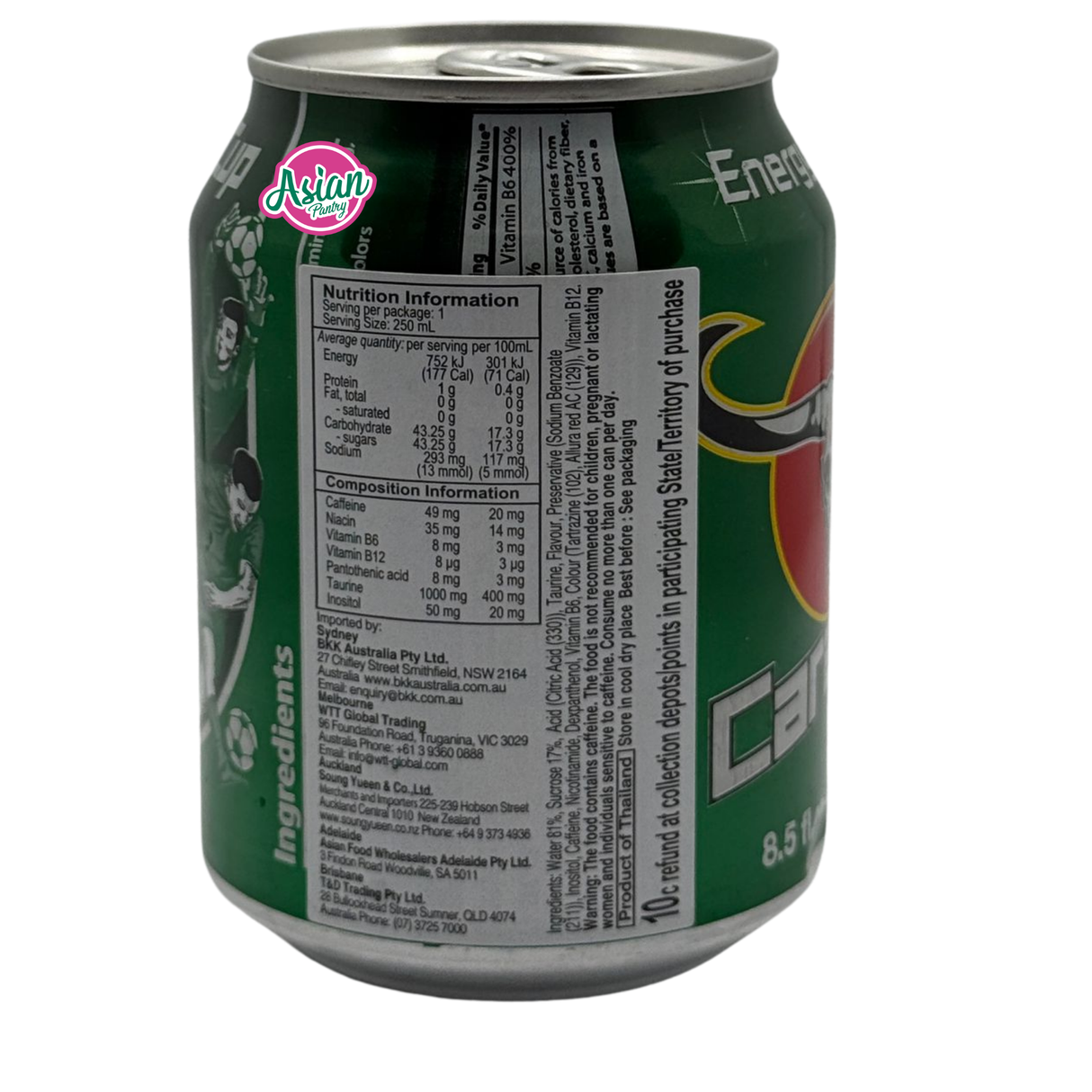 Minuman Tenaga Karabao 250ml