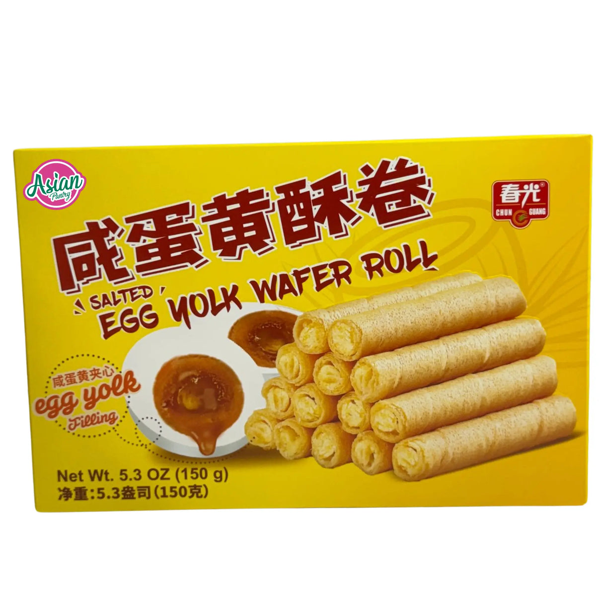 春光咸蛋黄威化卷 150g