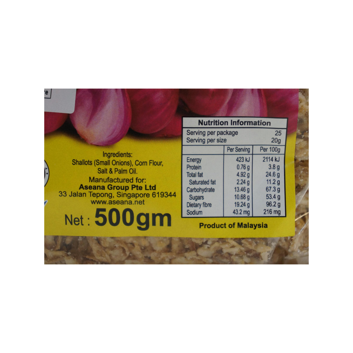 Bawang Merah Goreng Rangup Nice One 500g