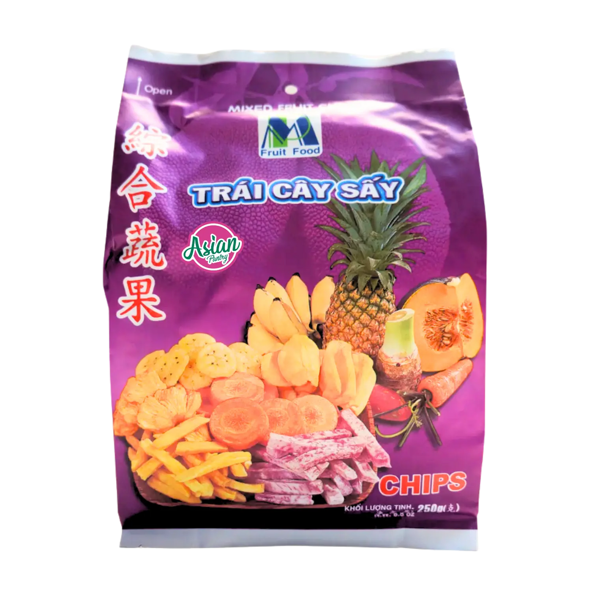 Fruit Food Mixed Fruit Chips 250g