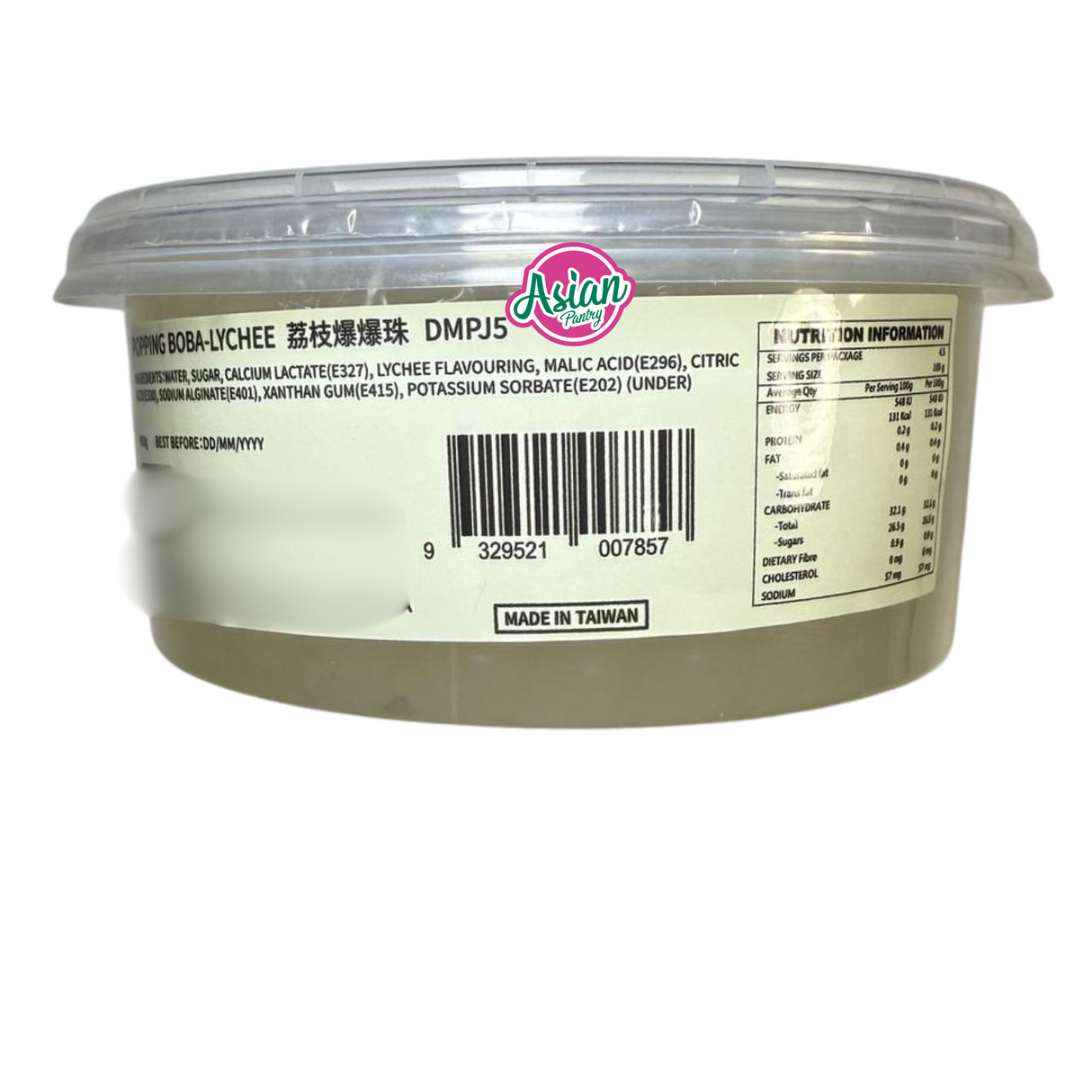 Sugar Honey Popping Boba Lychee 450g