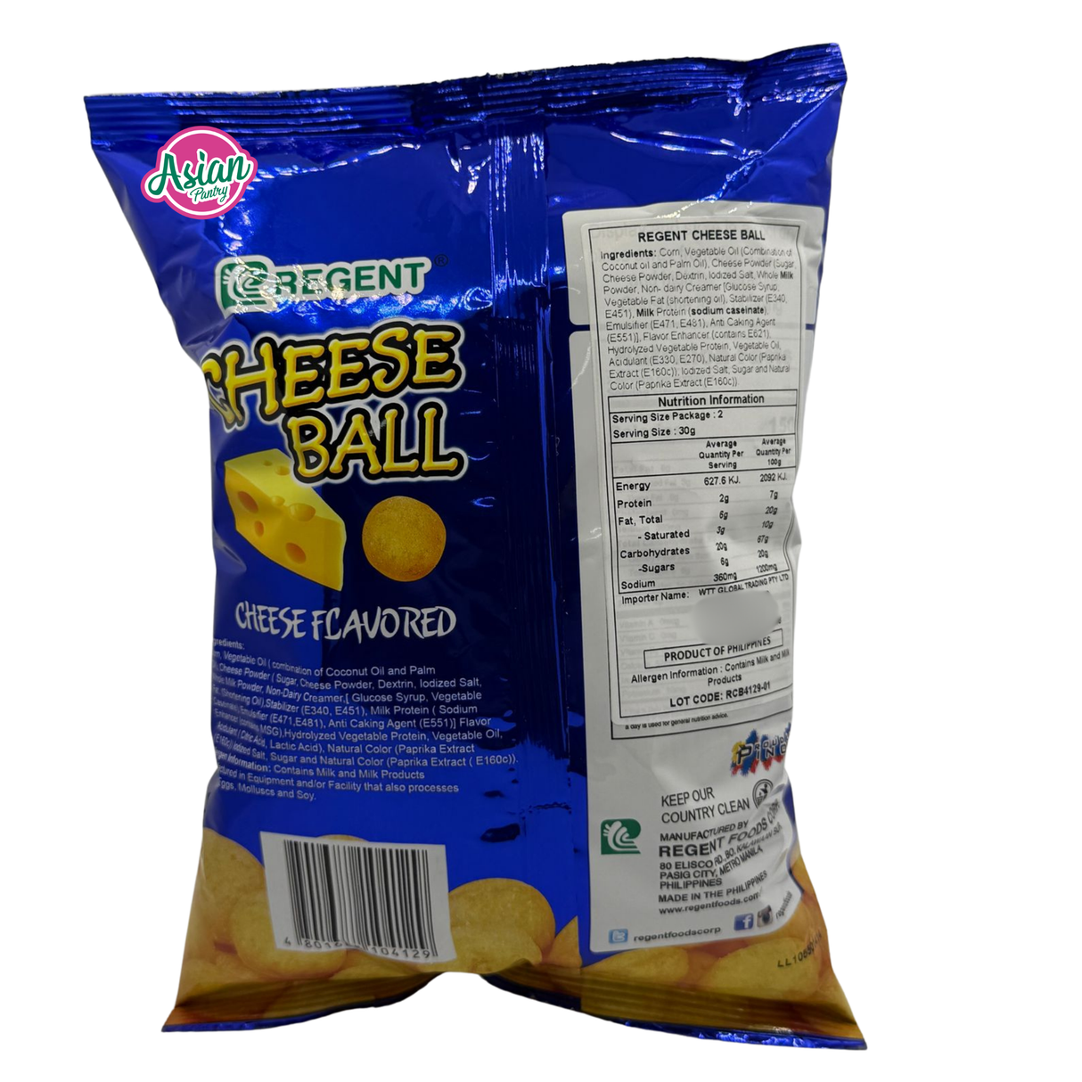 Regent Cheese Balls 60g