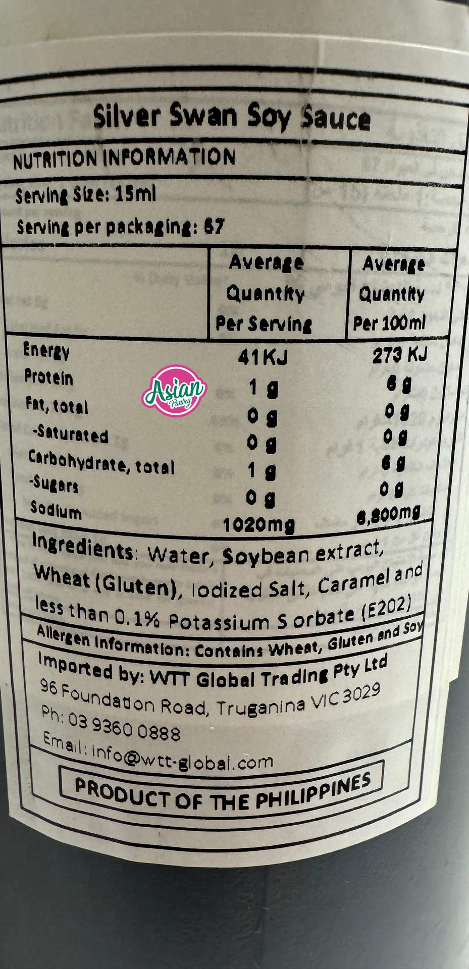 Kicap Istimewa Silver Swan 1000ml