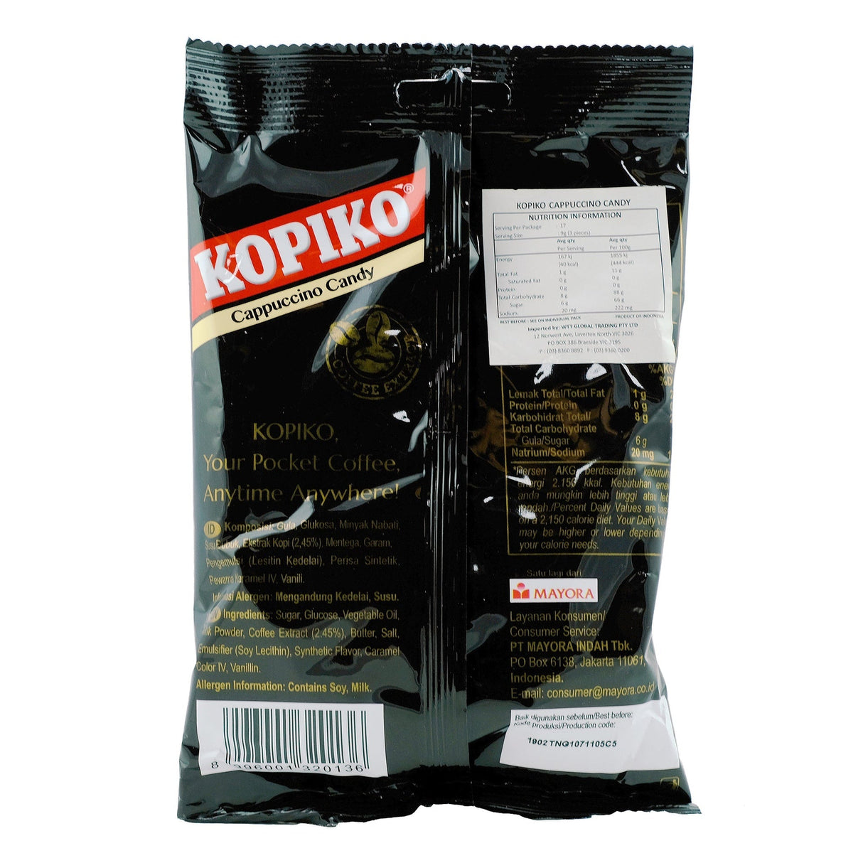 Kopiko Cappuccino Candy 120g
