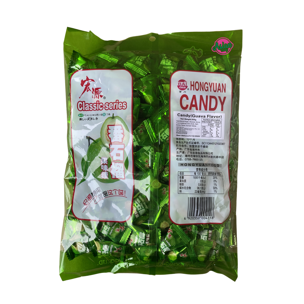 Hong Yuan	Guava Candy Back