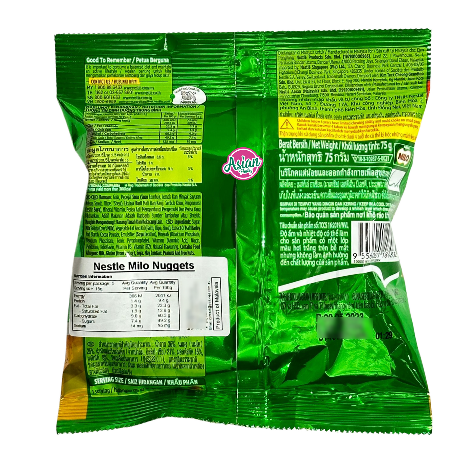 Nugget Milo Nestle 75g