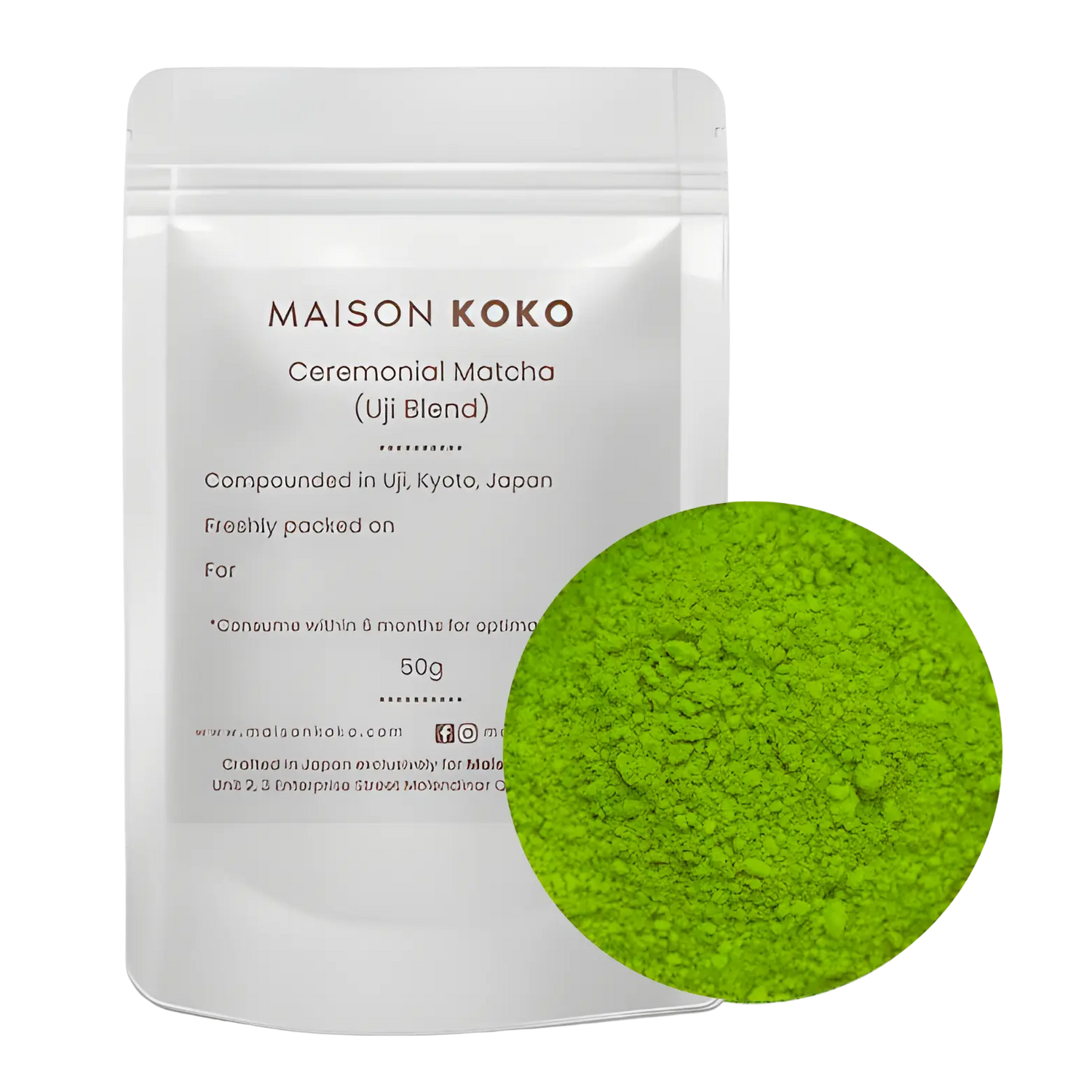 Maison Koko Ceremonial Matcha (Uji Blend) 50g