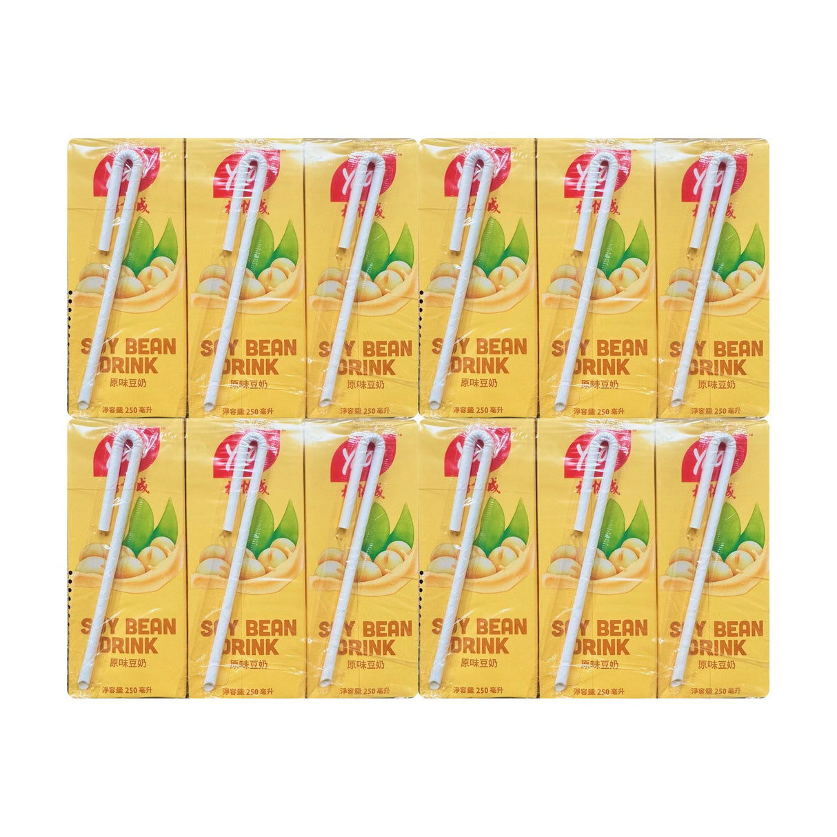 Yeo's Tetra Pak Soy Bean Milk (6 Pack) 1500ml