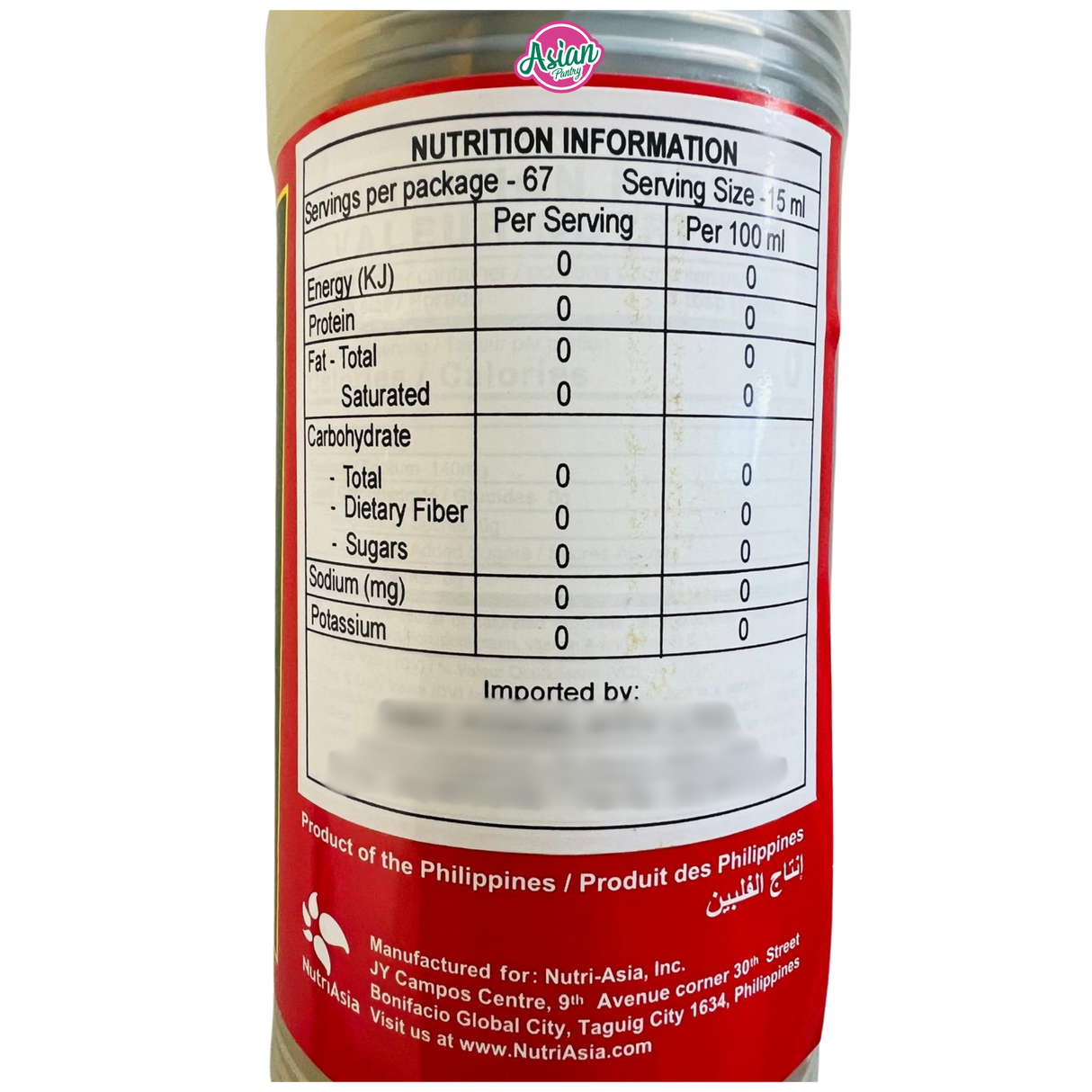 Cuka Berempah Datu Puti 1L