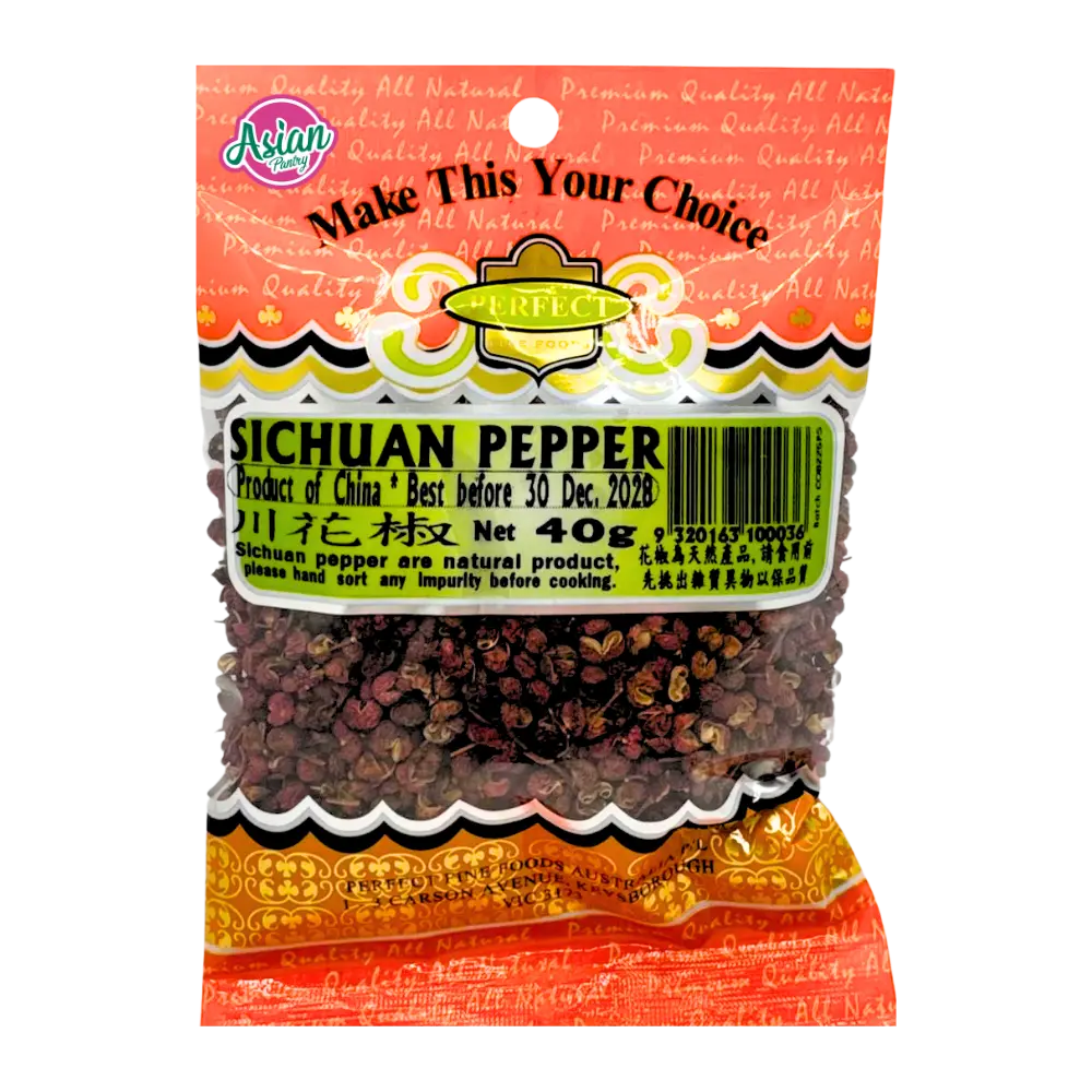 Perfect Fine Foods Sichuan Pepper Whole 40g