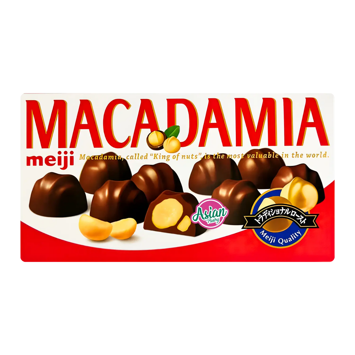 Meiji Macadamia Chocolate 64g