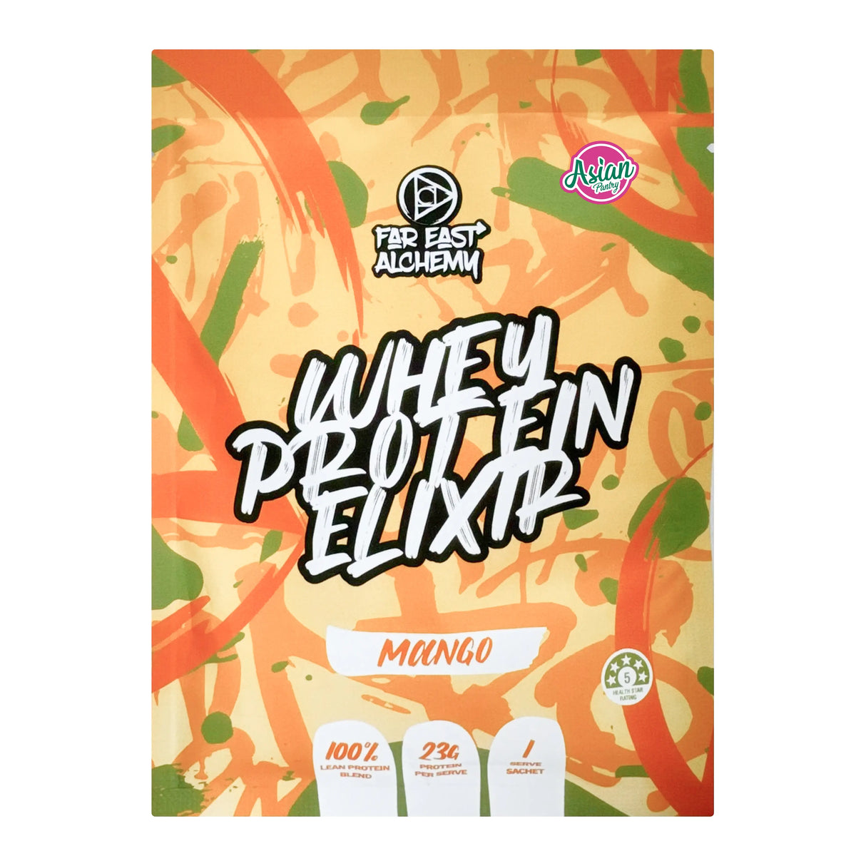 Far East Alchemy Whey Protein Elixir - Mango (Single Serve) 33g
