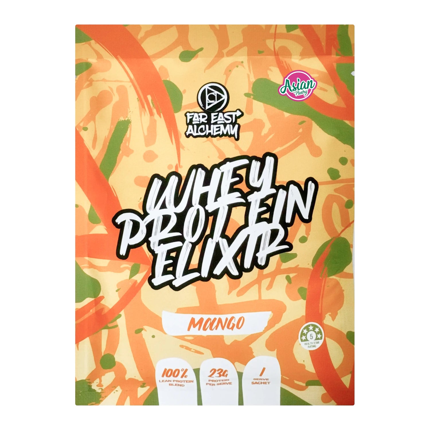 Far East Alchemy Whey Protein Elixir - Mango (Single Serve) 33g