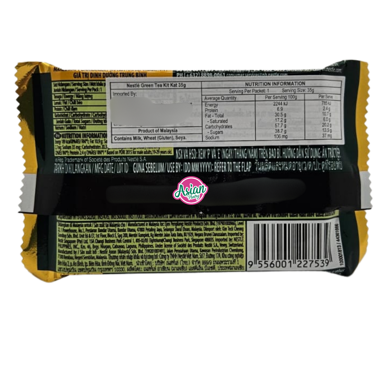 Nestle Kit Kat 4F Teh Hijau 35g