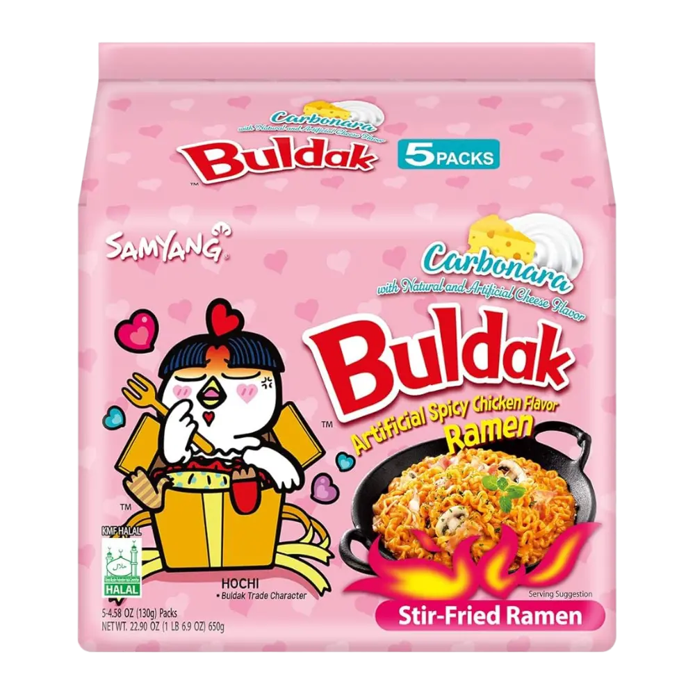 Samyang Buldak Carbonara Hot Chicken Ramen