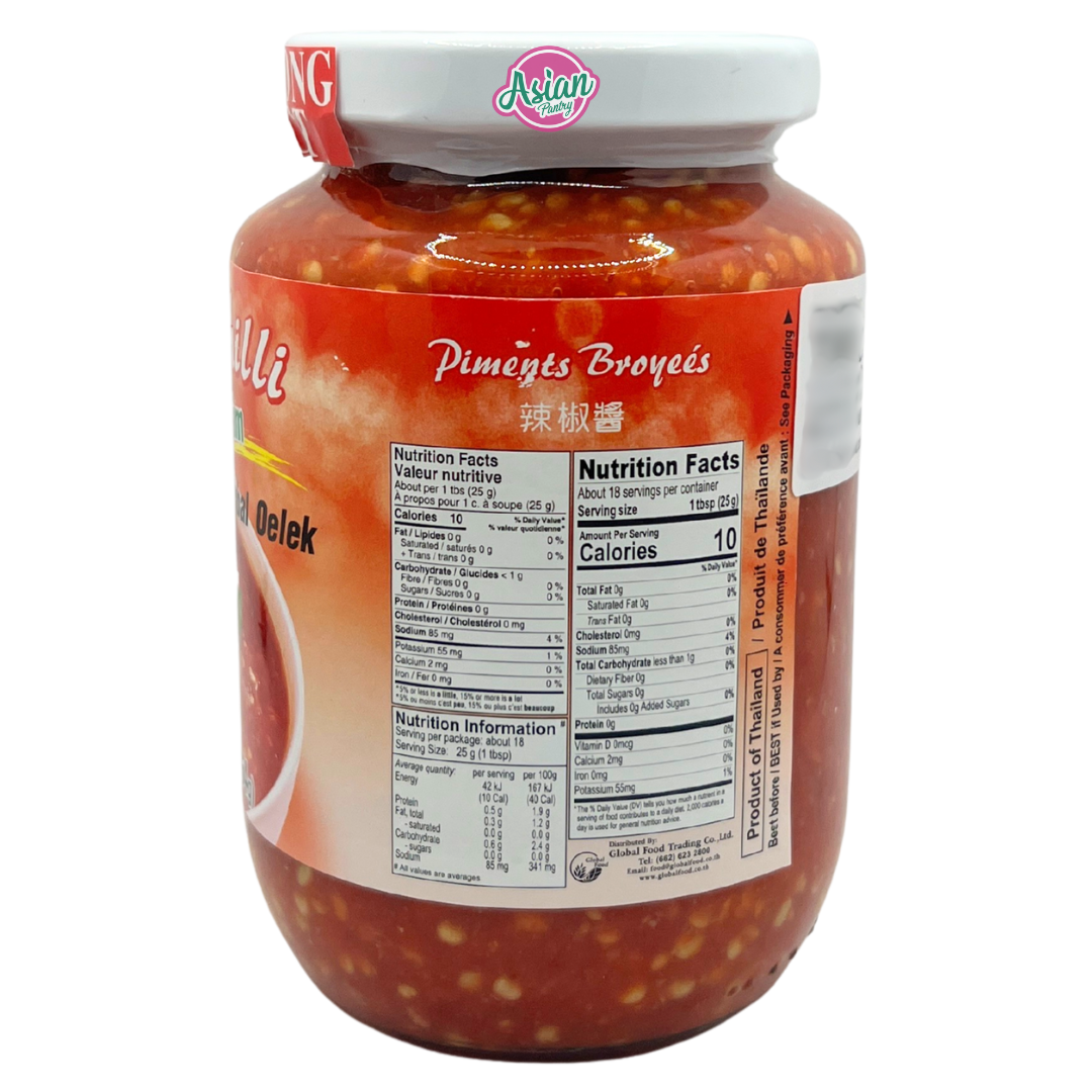 Red Dragon Pickled Grounded Chilli (Strong Hot) 454g