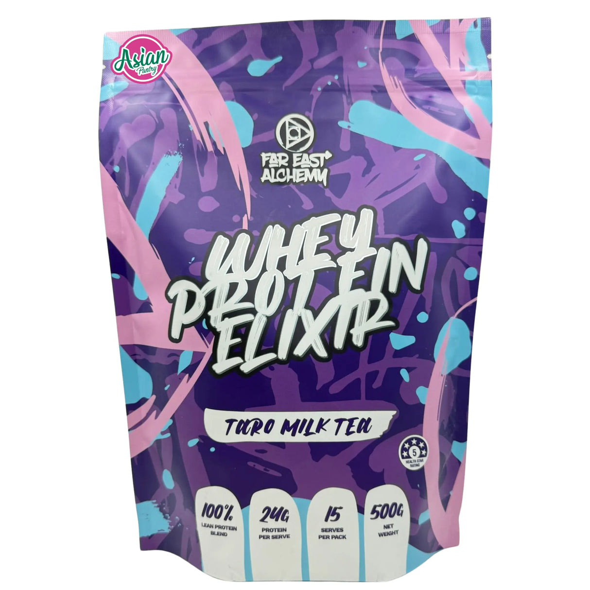 Far East Alchemy Whey Protein Elixir Teh Susu Taro 500g