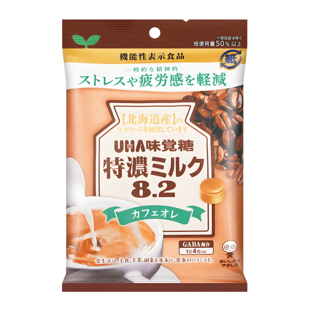 UHA Milk 8.2 Candy Cafe au Lait 93g