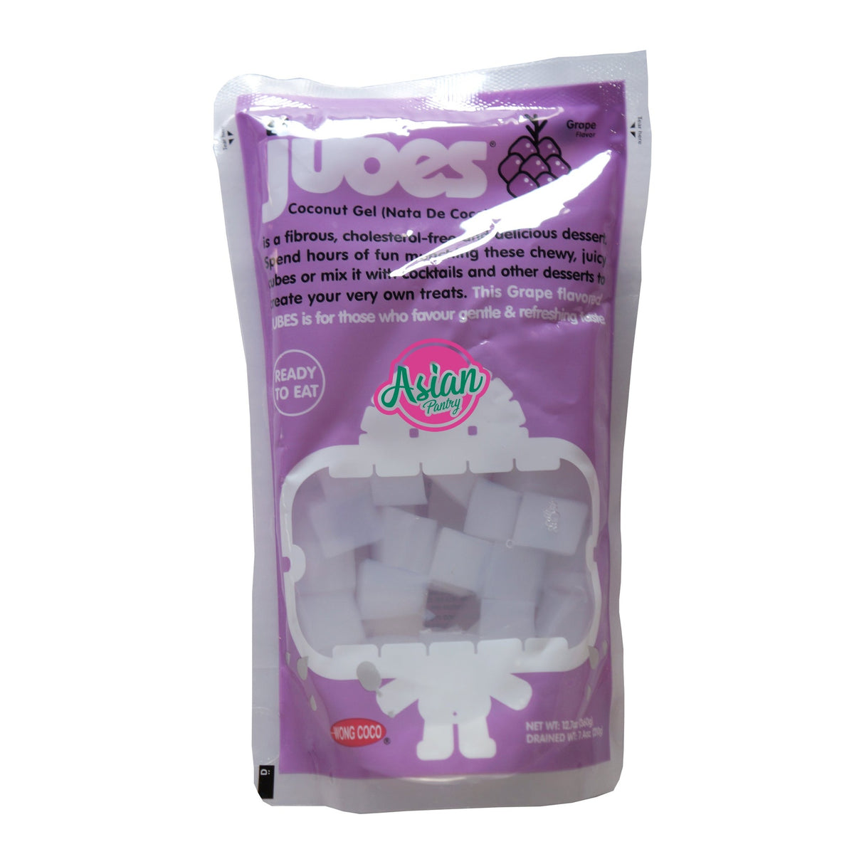 Wong Coco Jubes Grape 360g