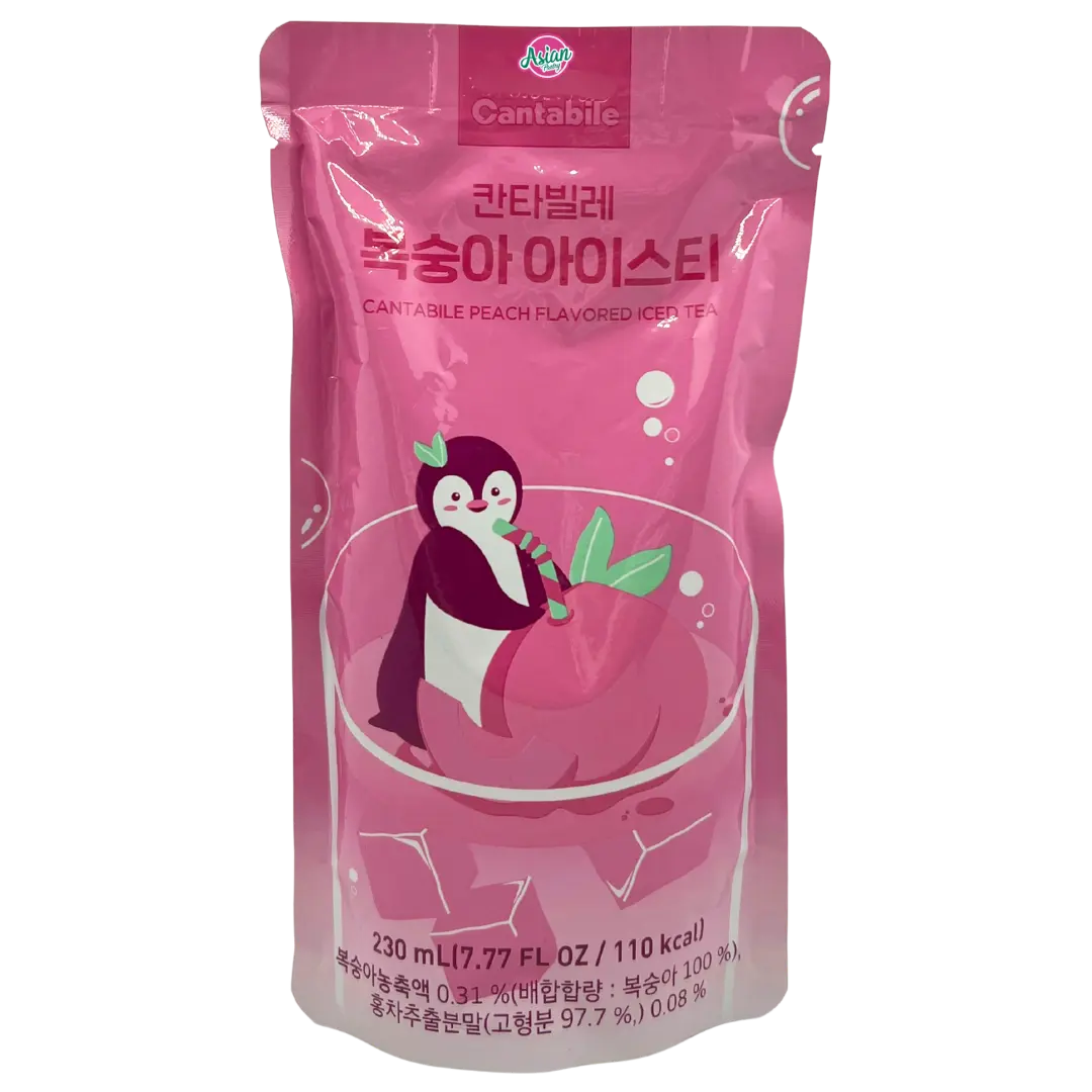 Cantabile Peach Flavoured Iced Tea Ade 230ml