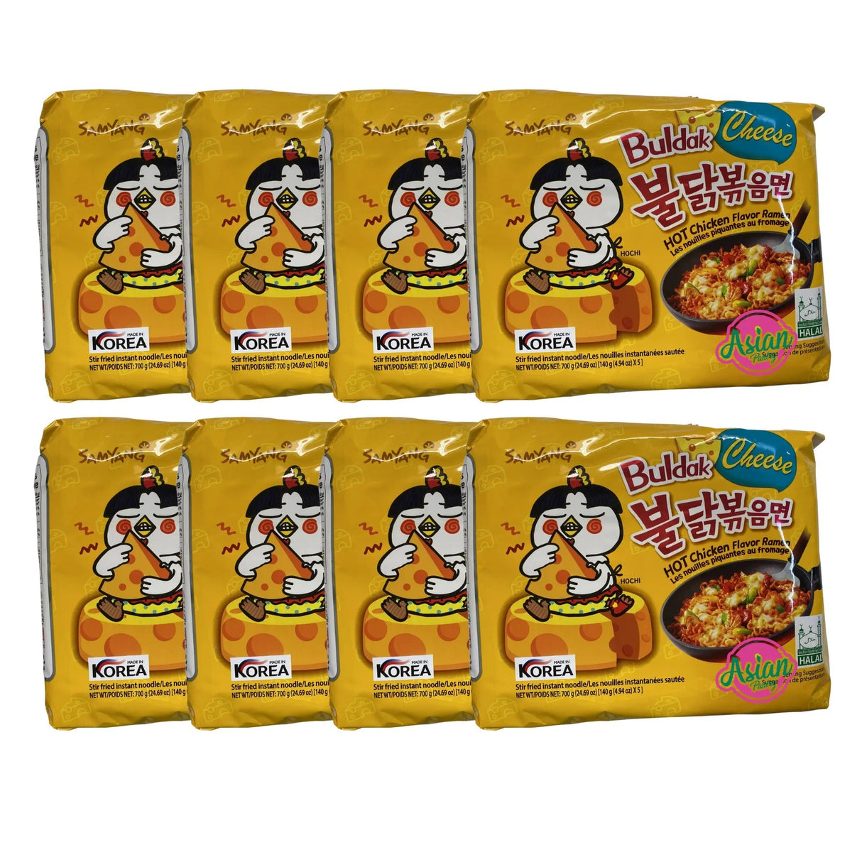 Samyang Buldak Cheese Hot Chicken Flavour Ramen - Image 6