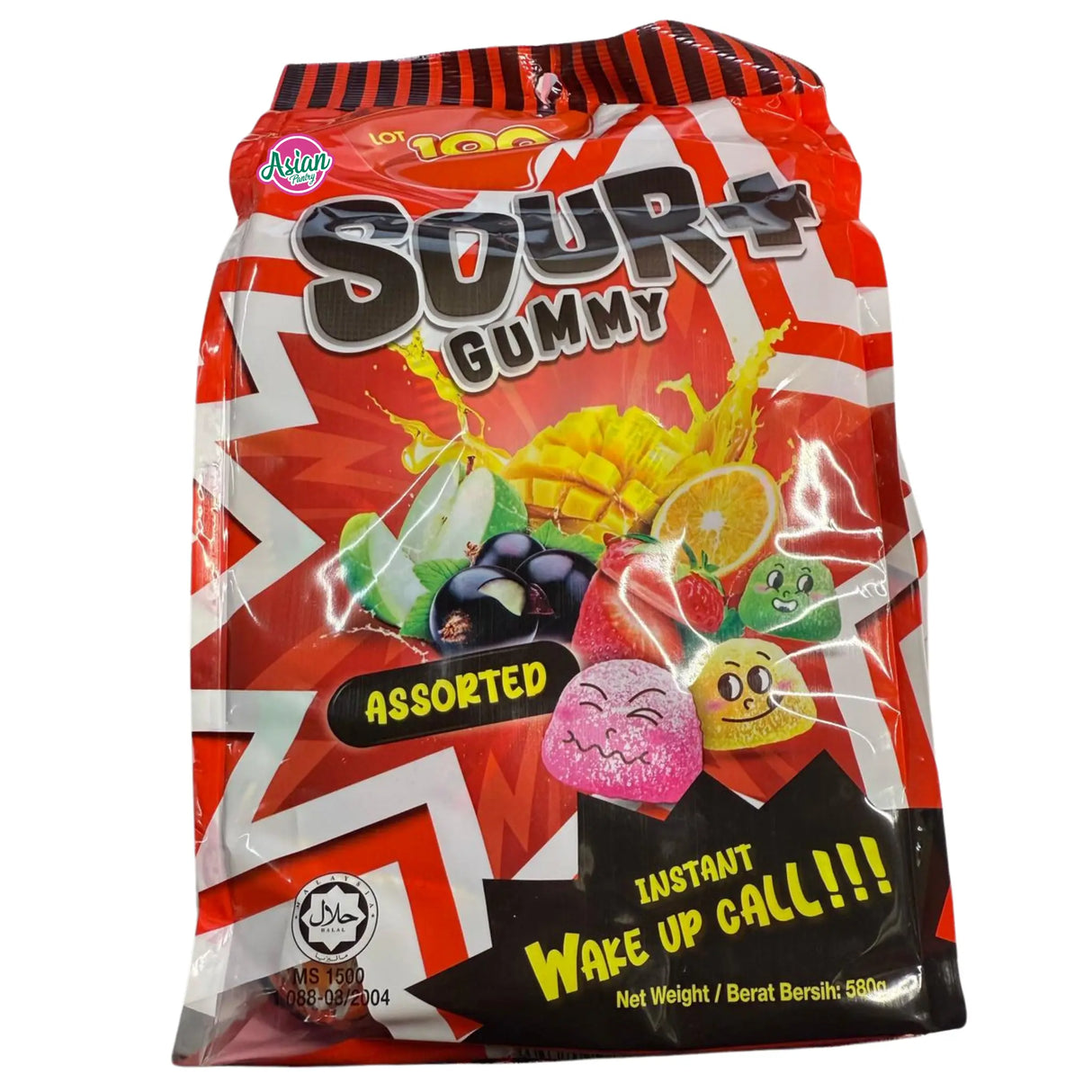 Cocoaland Lot 100 Sour + Gummy Assorted 580g