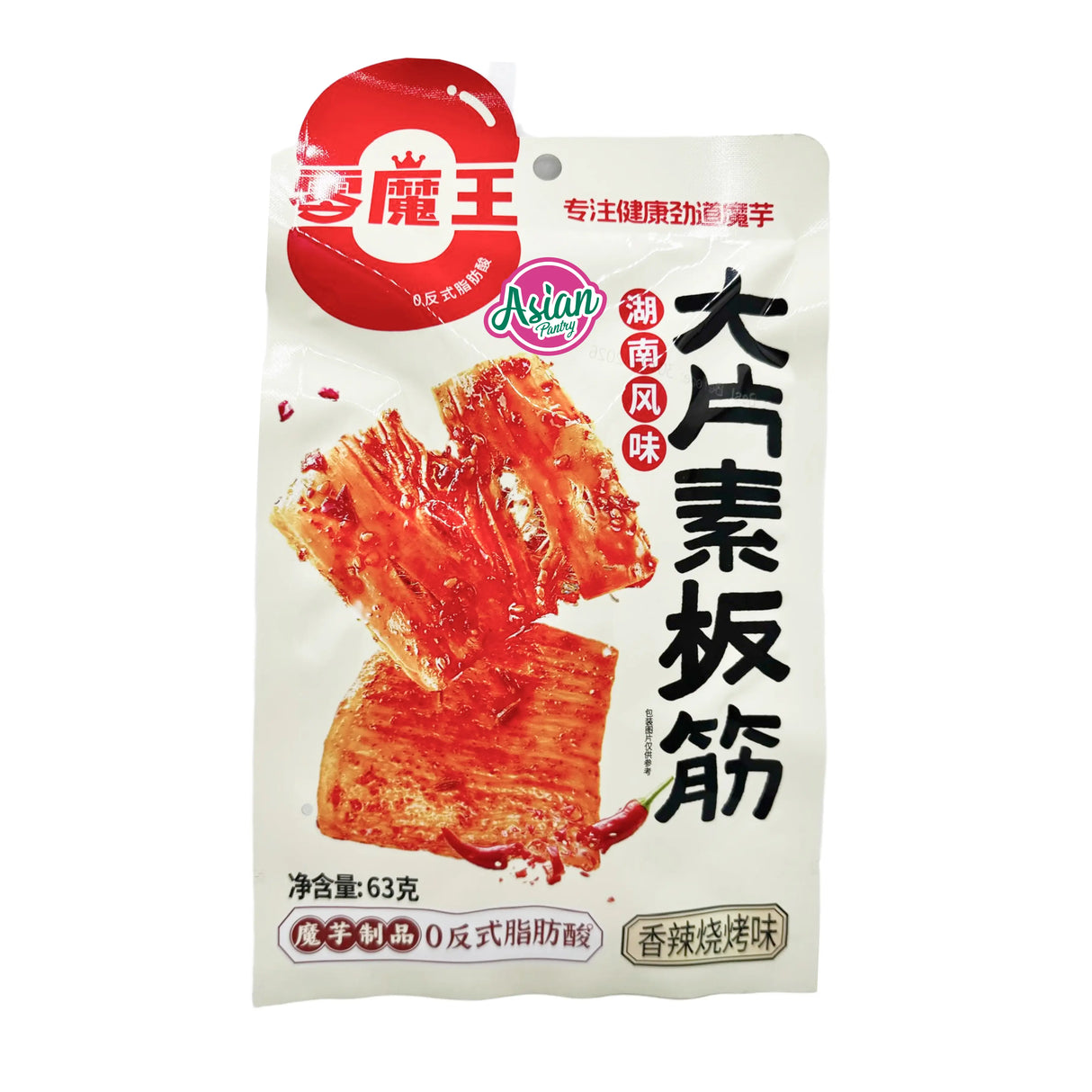LingMowang Slice Vegetarian Konjac (BBQ Flavour) 63g