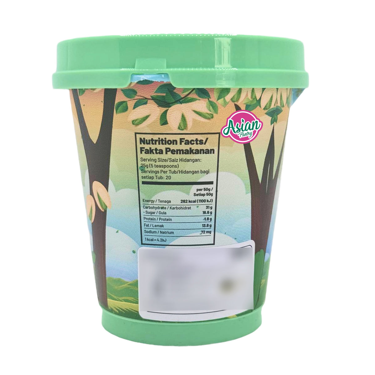 Choco Albab Pistachio Dream Chocolate Tub 85g