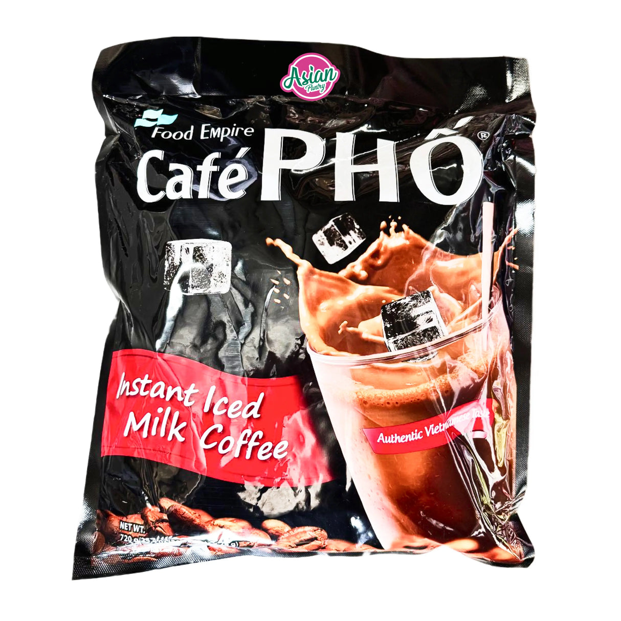 Cafe Pho Instant Vietnamese Coffee 3in1 Cà Phê Sữa Đá (30 Sachets) 720G