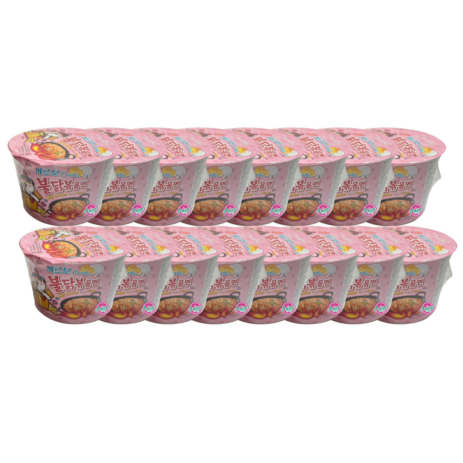 Samyang Buldak Hot Chicken Carbo Ramen Bowl 105g