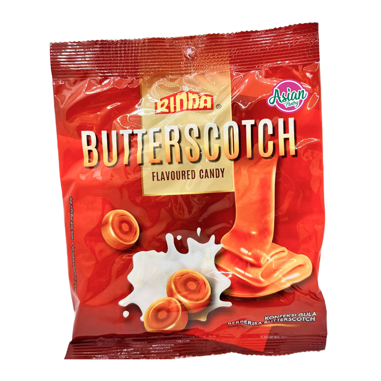Rinda Butterscotch Flavoured Candy 100g