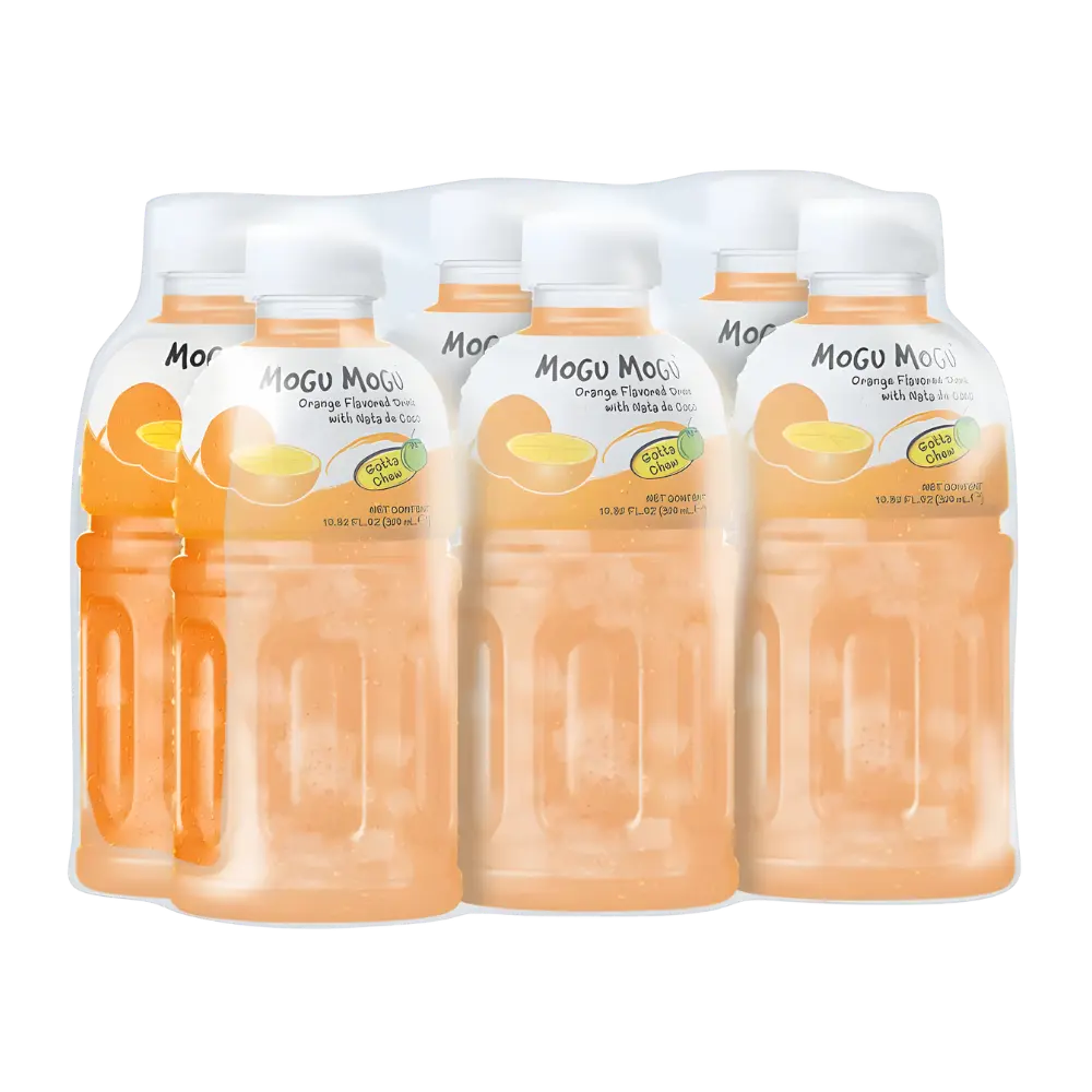 Jus Oren Mogu Mogu dengan Nata De Coco 6pk 1.92Lt