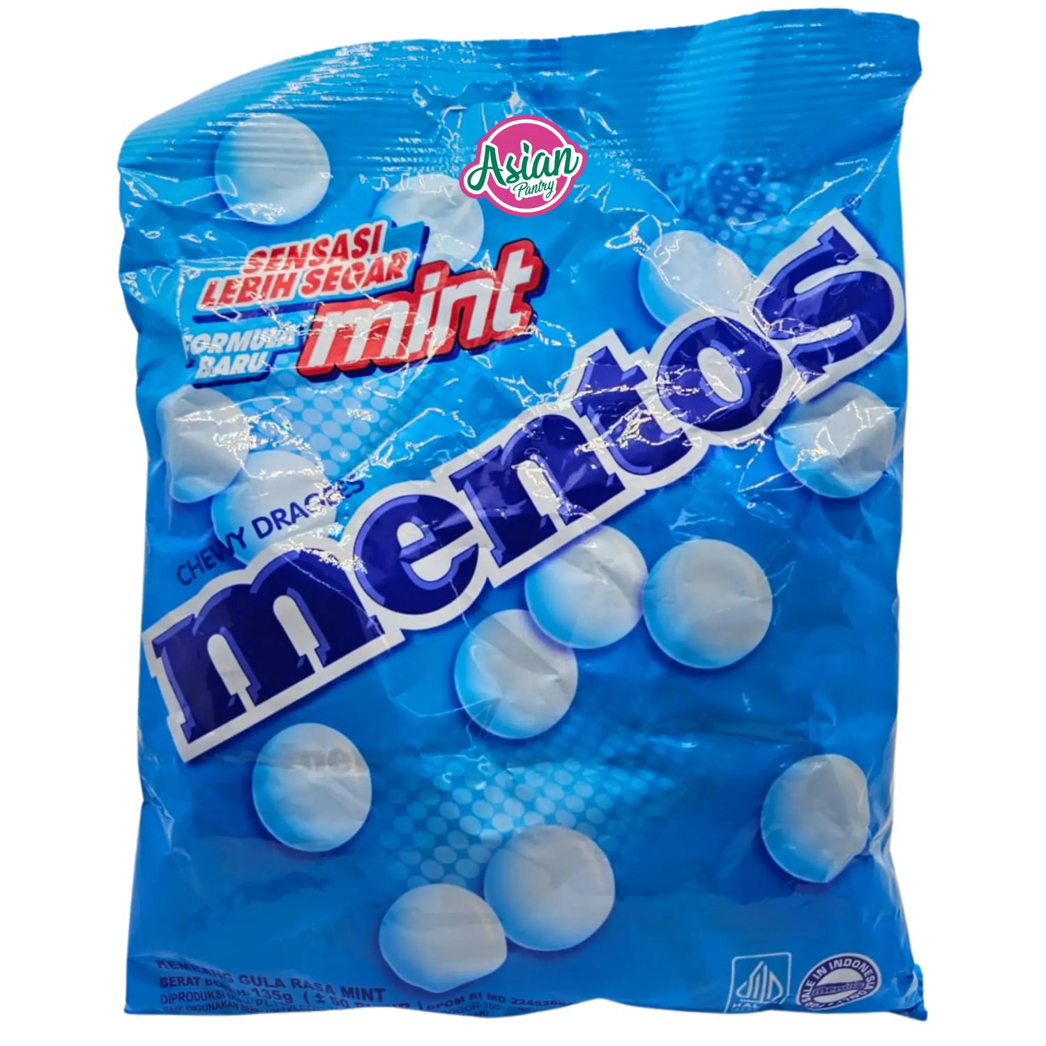 Mentos Mint Chewy Candy 50pcs 135g