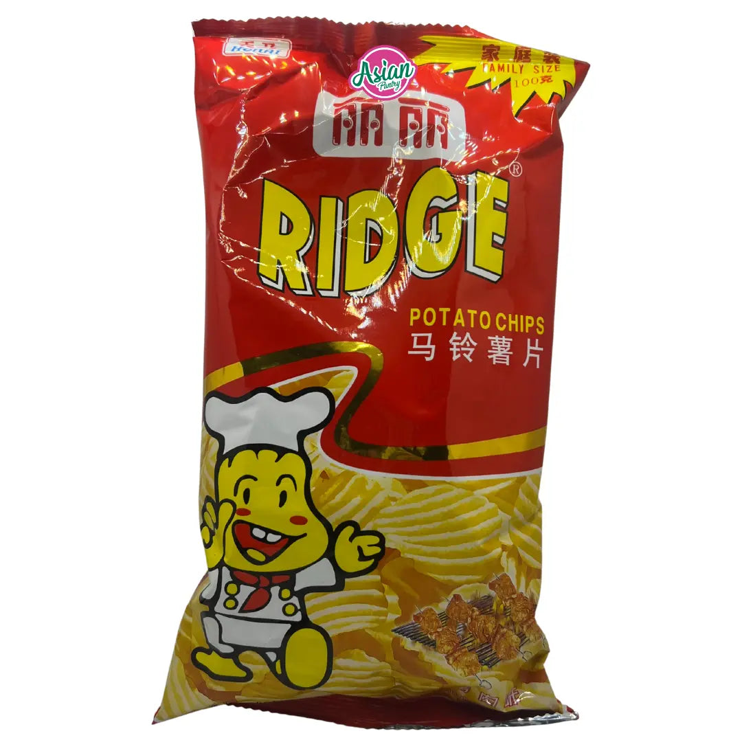 Ridge Potato Chips (BBQ Flavour) 100g