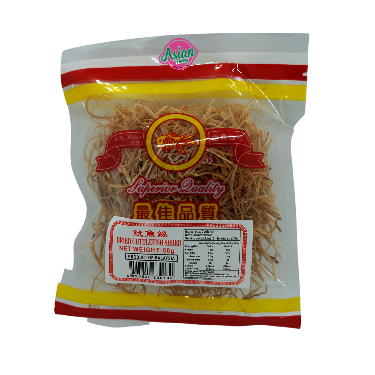 Goldfish Brand Dried Cuttlefish Shredded 60g