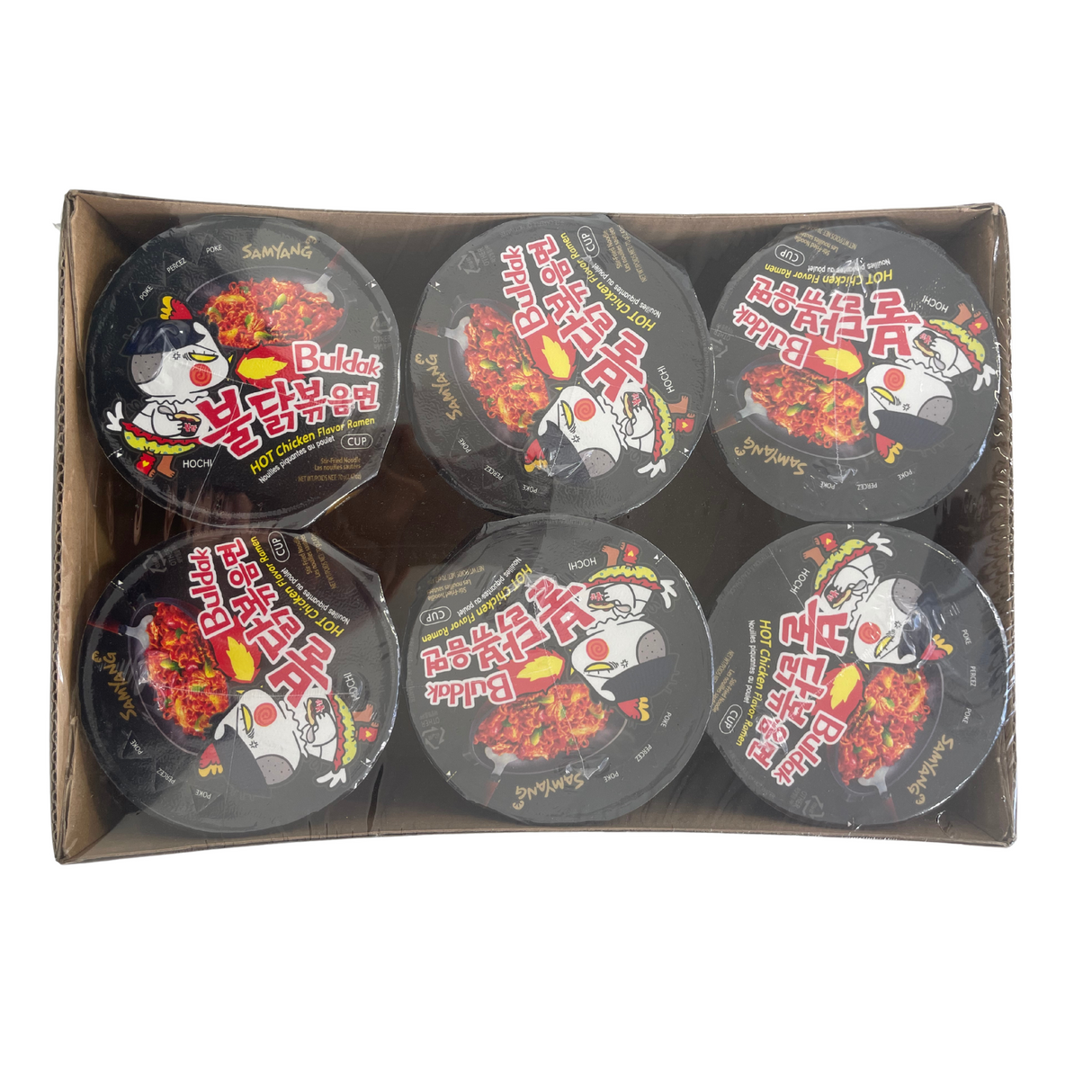 Cawan Ramen Perisa Ayam Panas Samyang Buldak (6 Pek)
