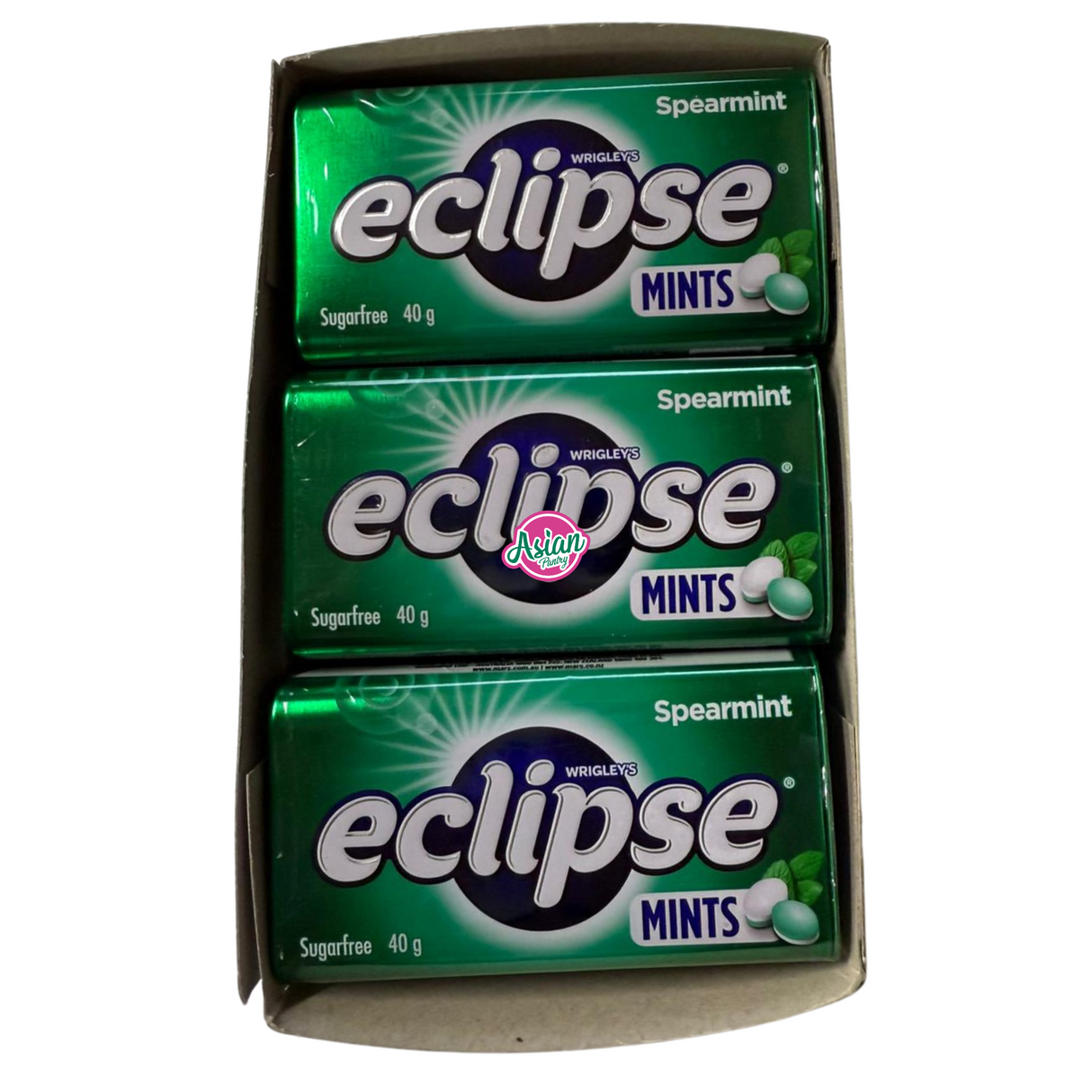 Wrigley's Eclipse Sugarfree Spearmint 40g (BBD: 06/2025)