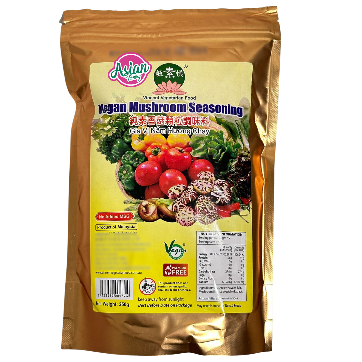 Perasa Cendawan Vegan VVF 250g