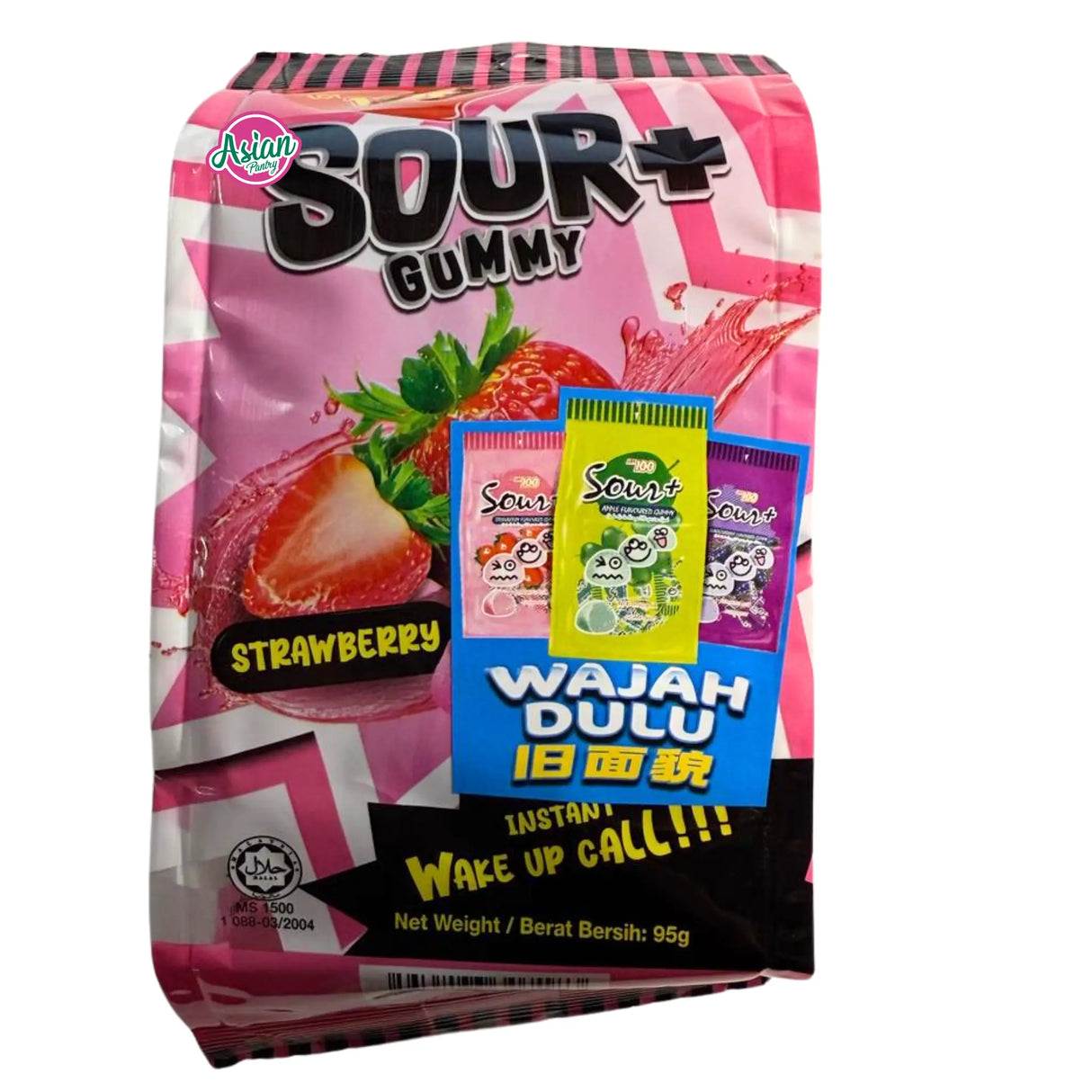 Cocoaland Lot 100 Sour + Gummy Strawberry 95g