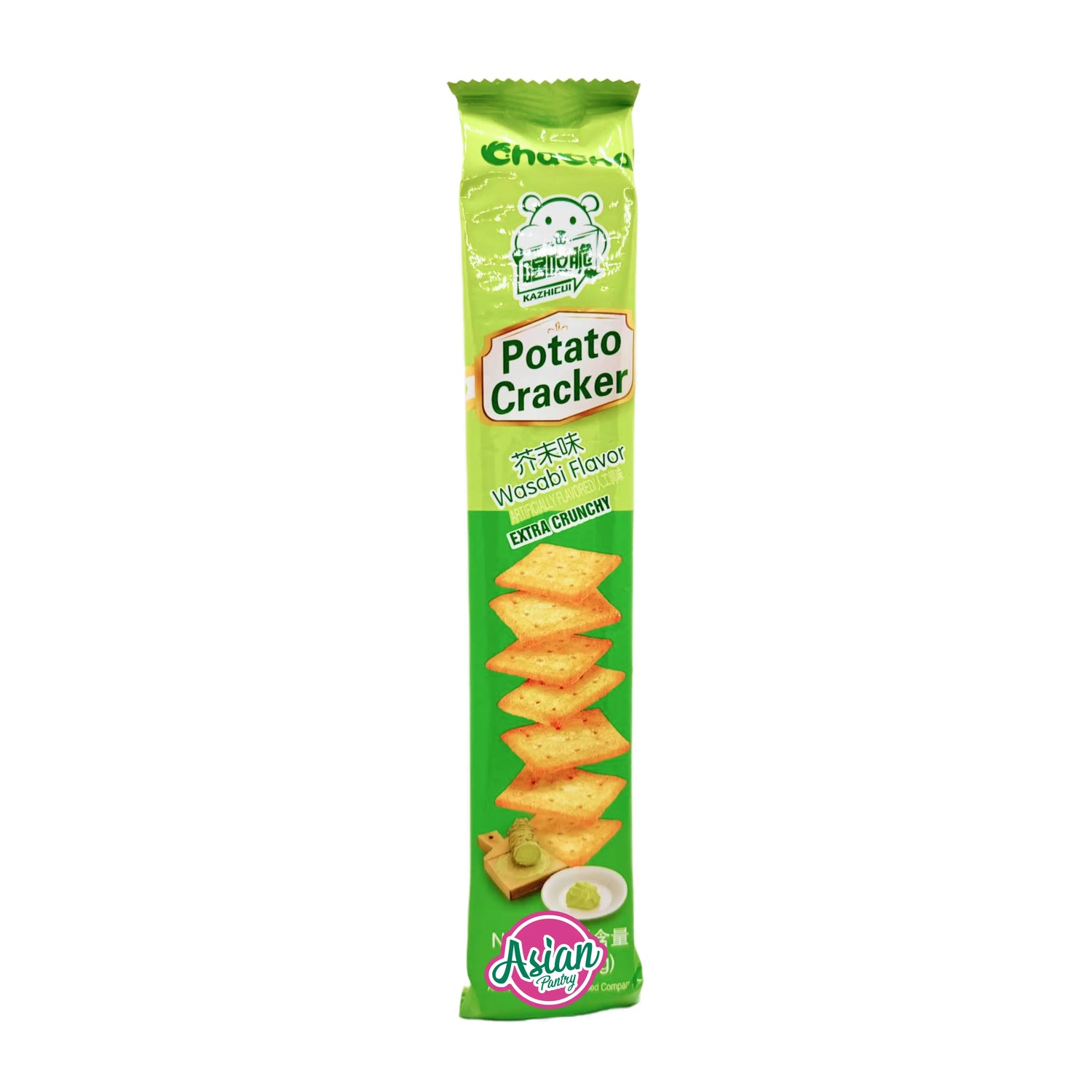 Chacha Potato Cracker Wasabi Flavour 51g
