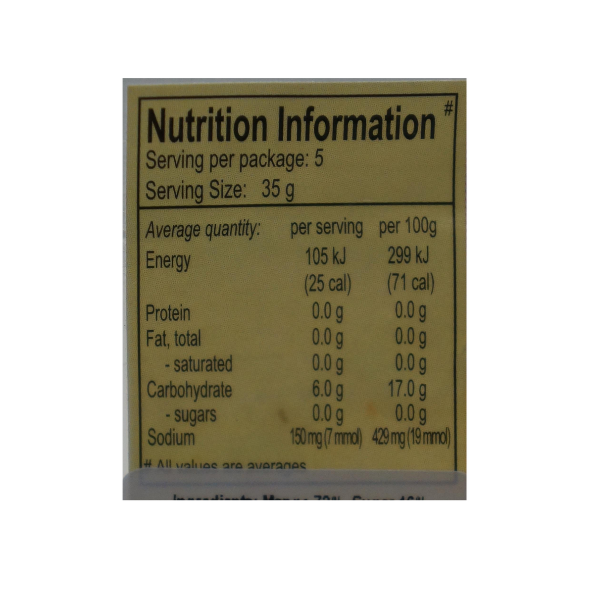 Global Mango Sweet & Sour dengan Cili 170g