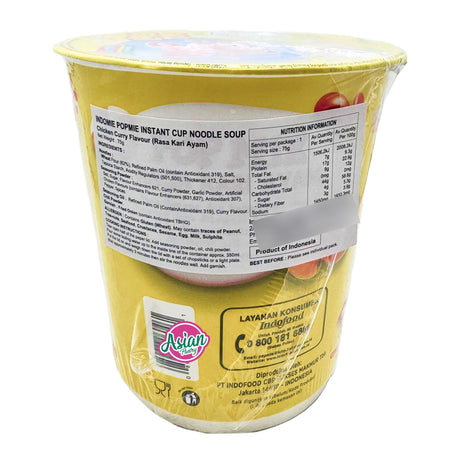 Indomie PopMie Kari Ayam Flavour Mi Instant Cup 75g