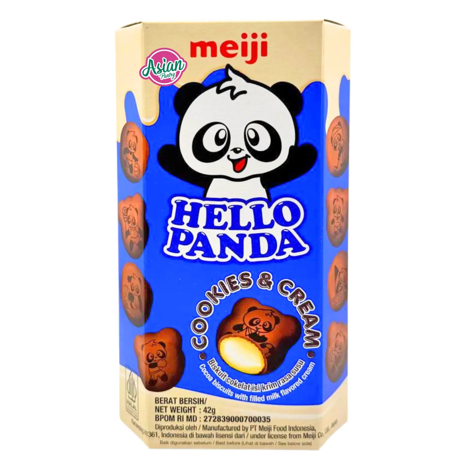 Meiji Hello Panda Cookies & Cream Flavour 42g