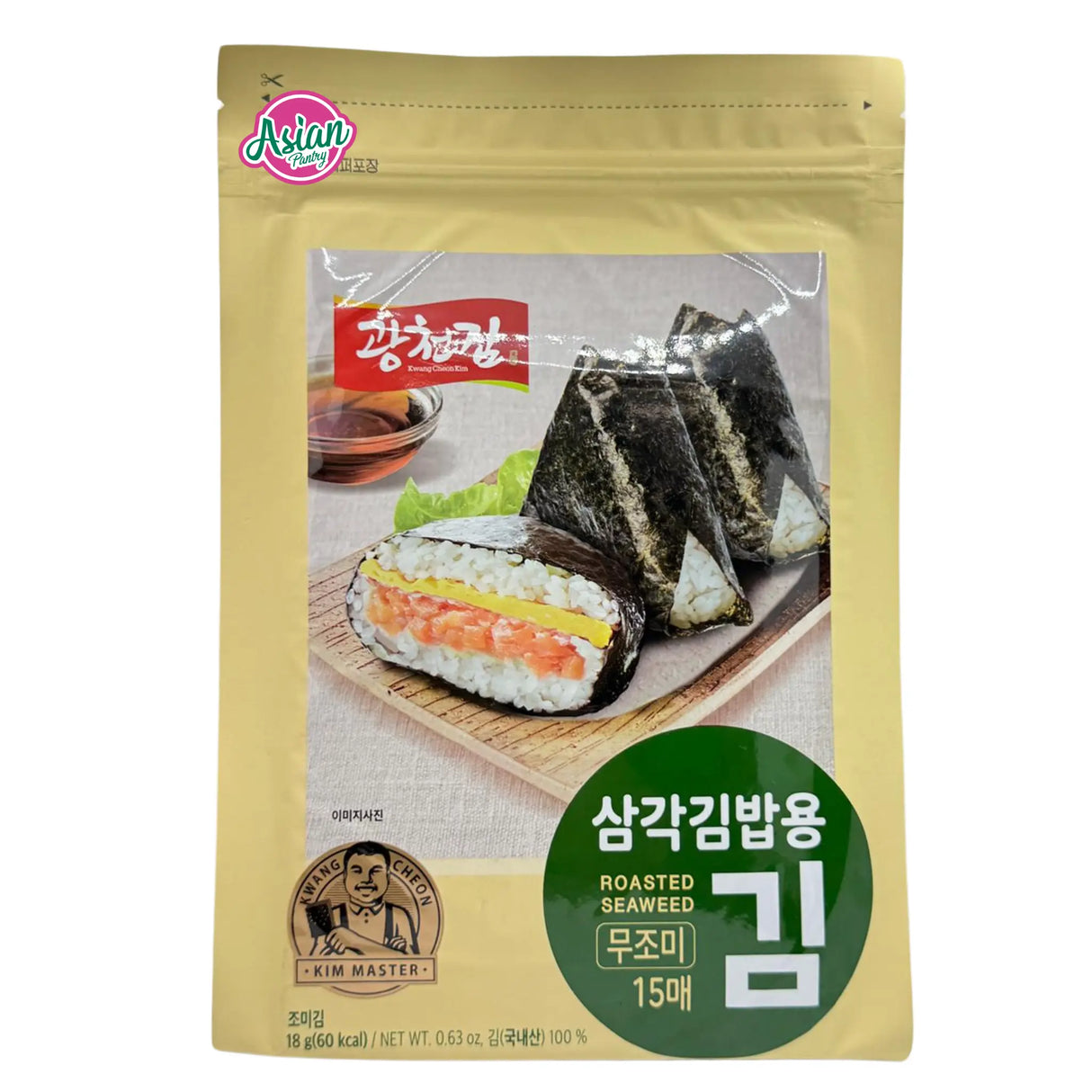 Bejana Kwangcheonkim untuk Samgak Kimbap 18g