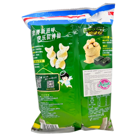 Want Want Lonely God Creative fancy Potato Rolls (Roasted Nori Flavour) 70g