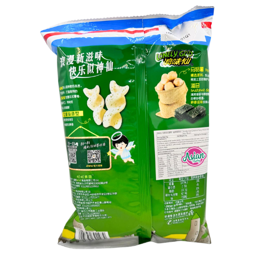 Want Want Lonely God Creative Fancy Potato Rolls Roasted Seaweed Flavour 70g