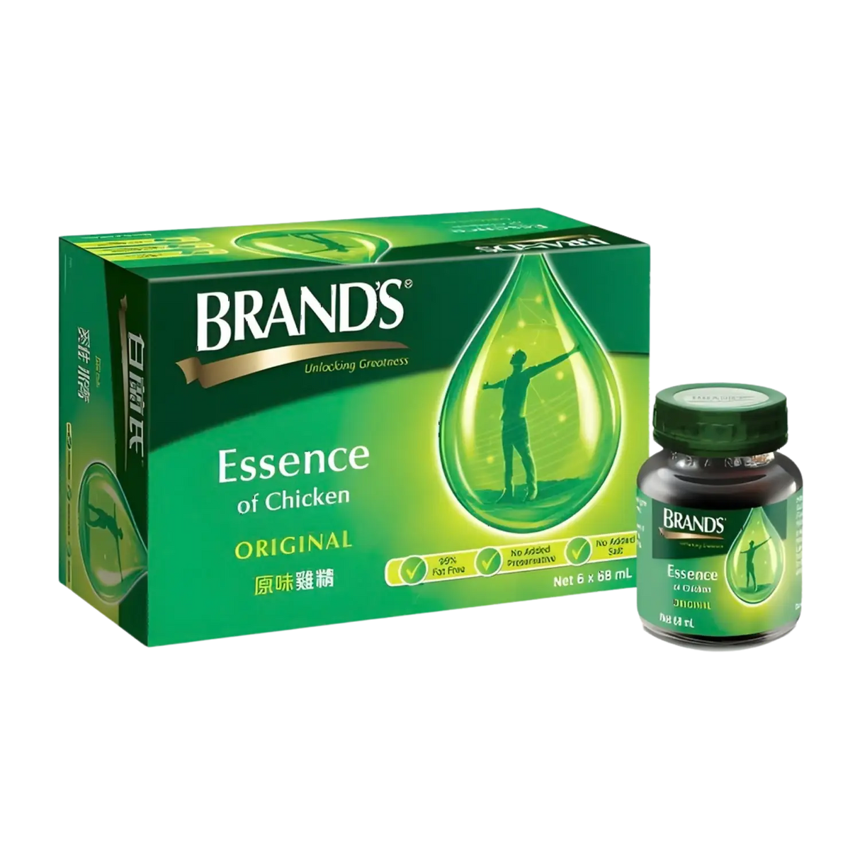 Brand's Essence of Chicken 6x68ml 408g