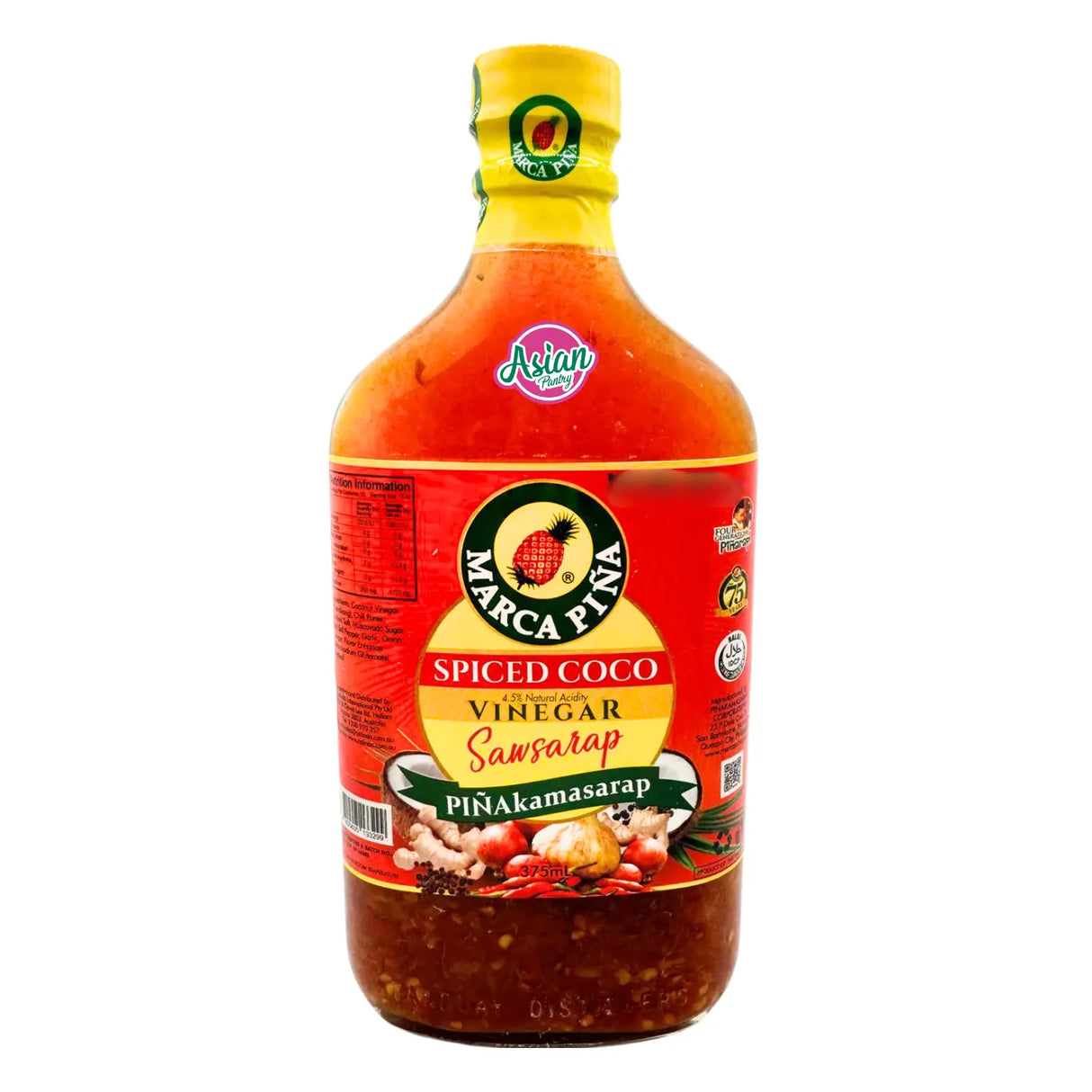 Marca Pina Spiced Coco Vinegar 375ml